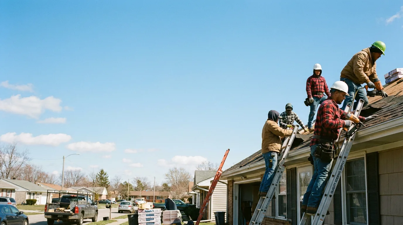 Roofing in Kettlersville, OH near me